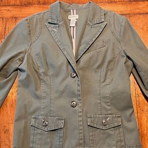 Great Green Jacket- Anthropologie - 10